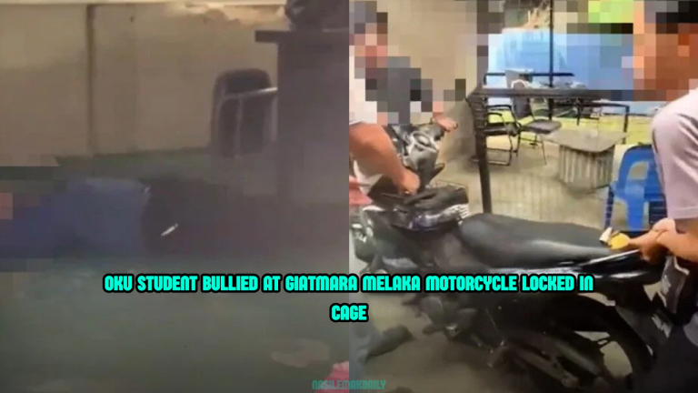 Malaysian OKU Student Bullied at GiatMARA Melaka, Motorcycle Locked in Cage