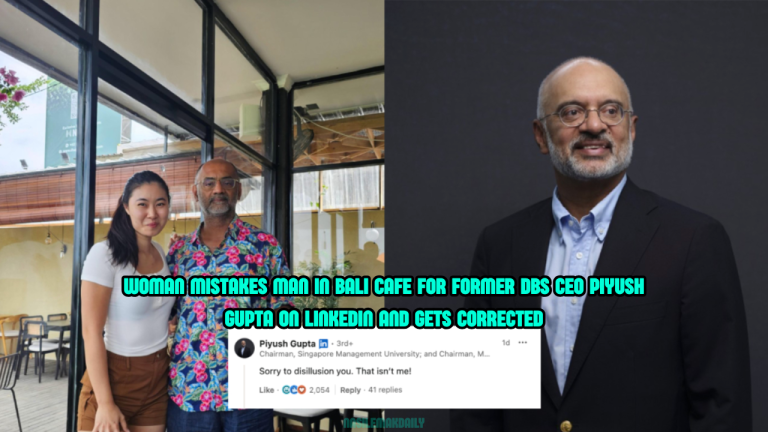 A woman’s viral post about meeting a top banker in Bali took a hilarious turn when the real Piyush Gupta showed up in the comments