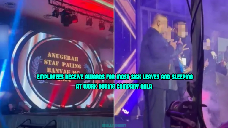  Company Awards “Most Sick Leaves” & “Best Sleeper” at Annual Dinner