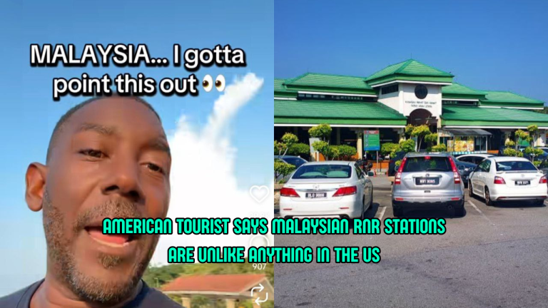 American Tourist Stunned By Malaysia’s RnR Facilities