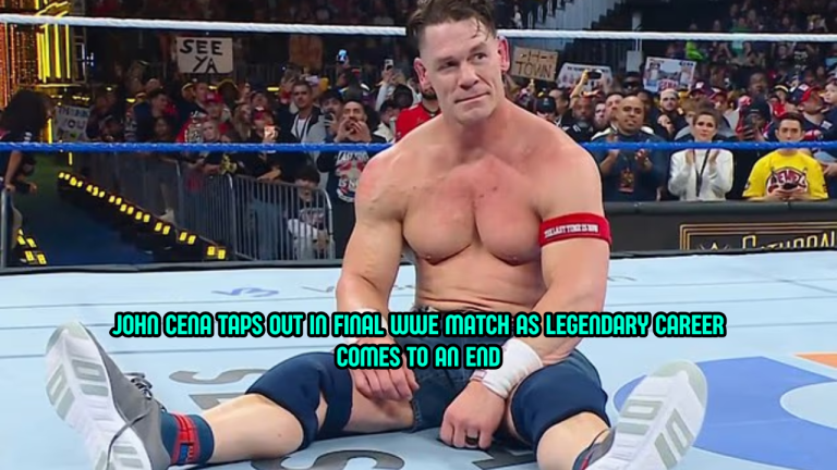 John Cena Taps Out in Final WWE Match as Legendary Career Comes to an End