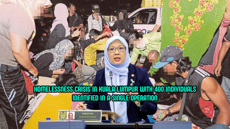 Kuala Lumpur’s Homelessness Crisis Escalates As 400 Individuals Detected In One Operation