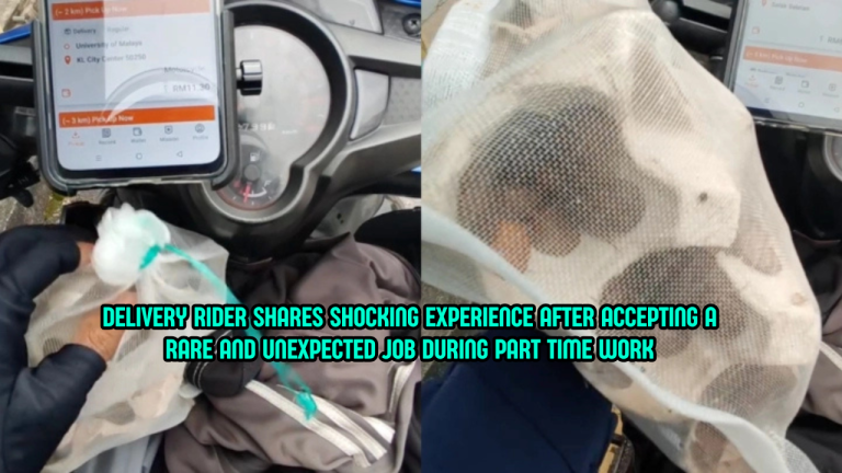 Delivery Rider Stunned After Receiving One of the Rarest Jobs He’s Ever Taken