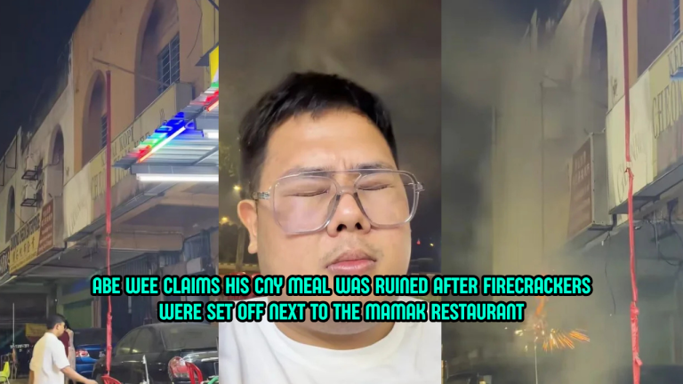 “I Know It’s CNY, But Common Sense” – Influencer Says Meal Ruined by Firecrackers