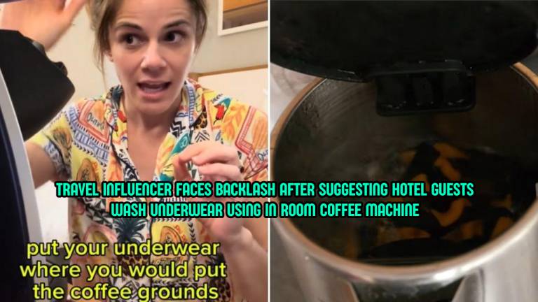 Influencer Sparks Outrage After Suggesting Guests Wash Underwear in Hotel Coffee Machines