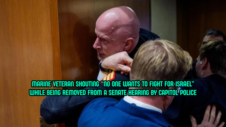 “No One Wants To Fight For Israel” – Marine Veteran Arrested After Disruption At US Senate Hearing