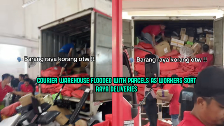 “Please Be Patient!” — Courier Hubs Flooded With Raya Parcels