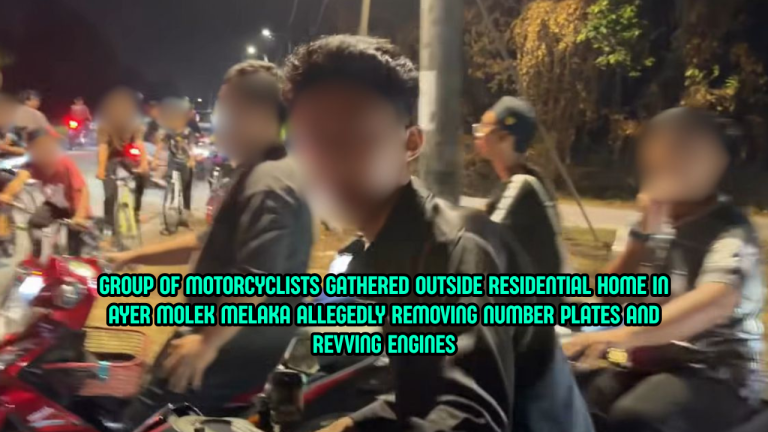 Melaka Man Confronts ‘Rempits’, Group Allegedly Retaliates Outside His Home