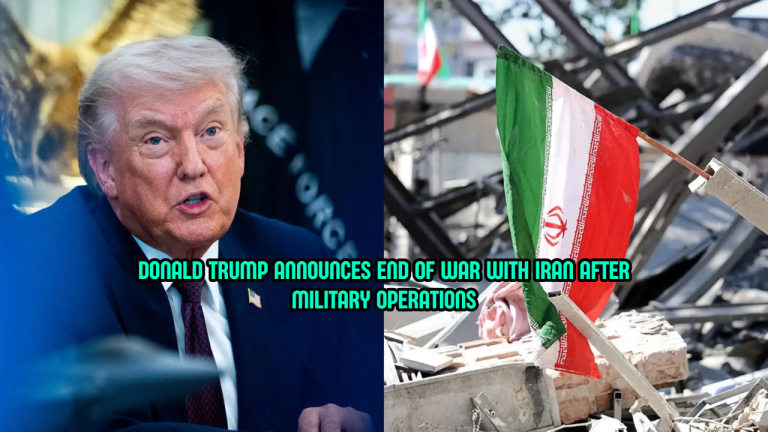 Trump Declares War With Iran Over After Military Ops