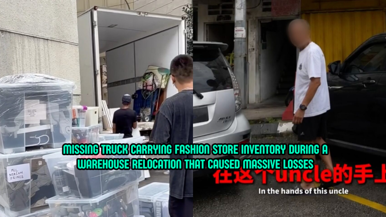 Fashion Store Suffers Nearly RM1 Million Loss After Truck Disappears