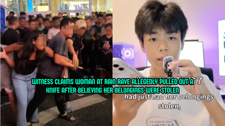 Witness Claims Woman With Knife At Rain Rave Was Allegedly Robbed