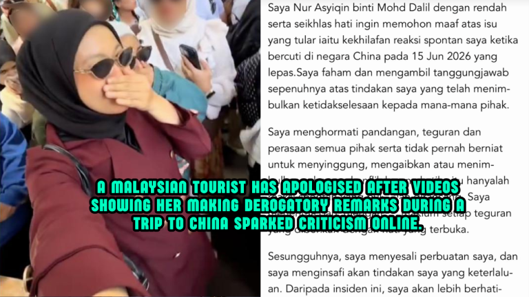 Malaysian Tourist Apologises After Viral Remarks About Chinese People Spark Backlash