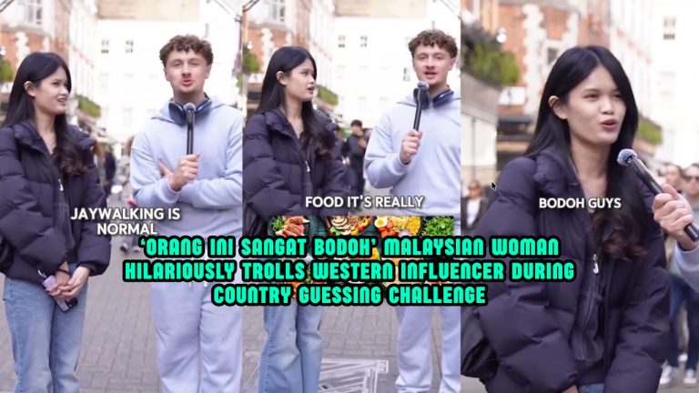 ‘Orang Ini Sangat Bodoh’ Malaysian Woman Hilariously Trolls Western Influencer During Country Guessing Challenge