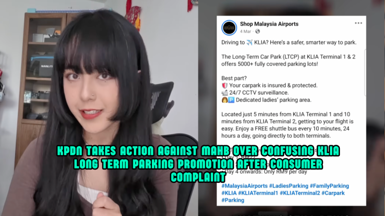 KPDN Takes Action Against MAHB Over Confusing KLIA Long-Term Parking Promotion