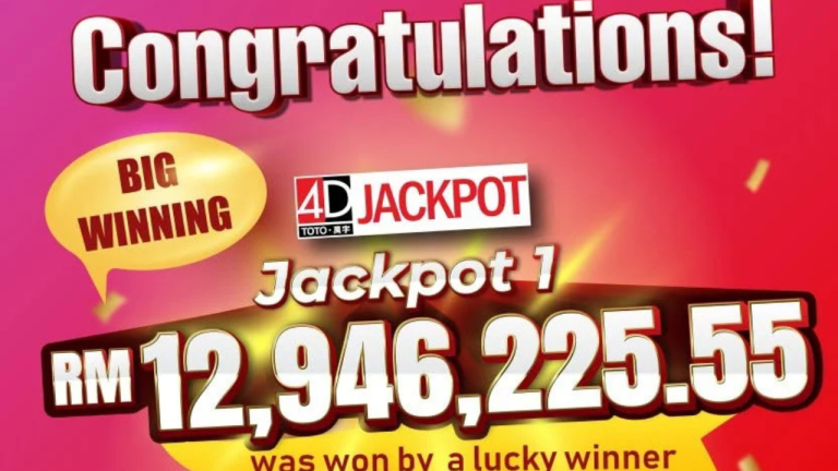 Perak Woman Wins Lottery Jackpot Again, Takes Home RM14.3 Million In Just Three Years