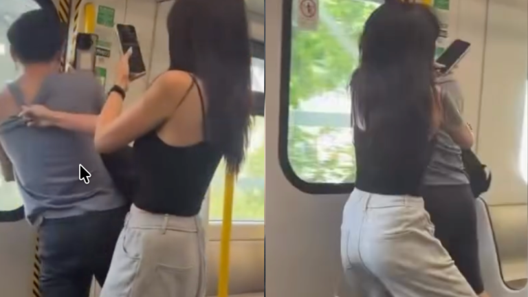 Commuter Train Confrontation Caught On Camera As Woman Accuses Passenger Of Secret Filming