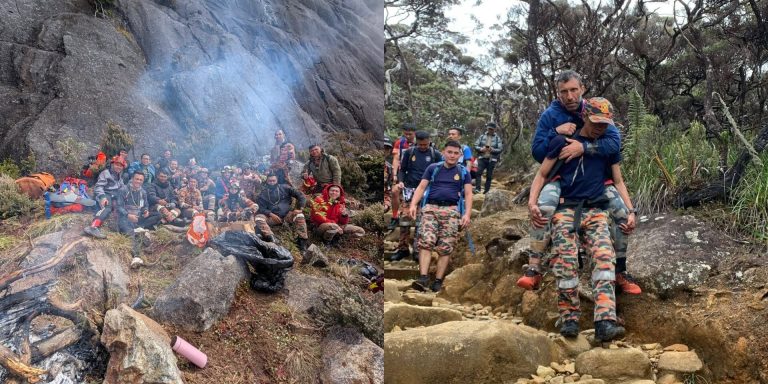 Croatian Hiker Survives 8 Days On Mount Kinabalu, Says 15-Year-Old Porter Carrying Him Down Left Him Humbled